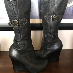 Via Spiga Wedge boots. Size 7